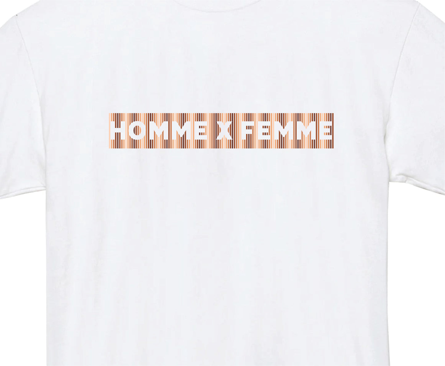 HOMME x FEMME WHITE T-SHIRT 1SS24