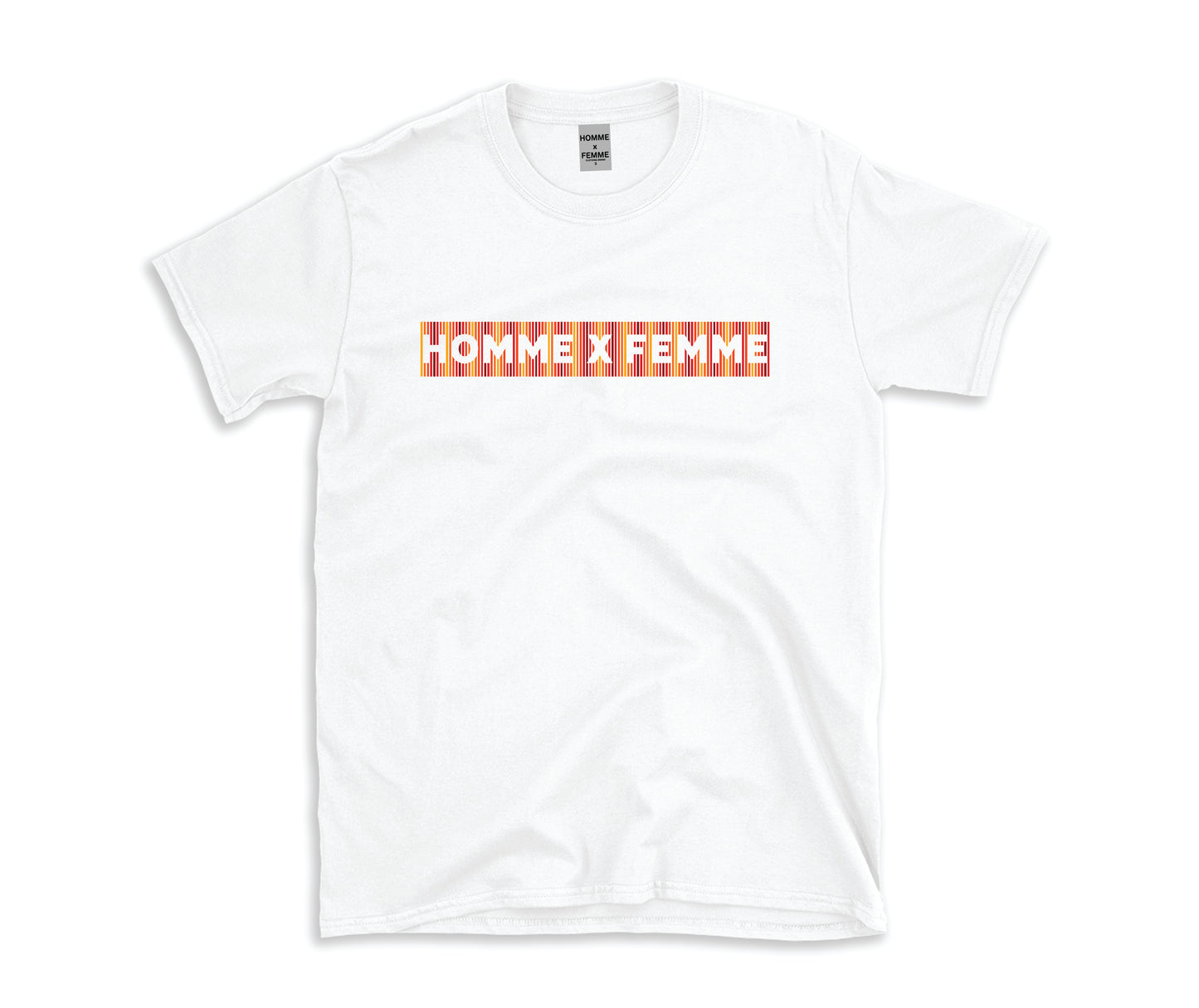 HOMME x FEMME WHITE T-SHIRT 2SS24