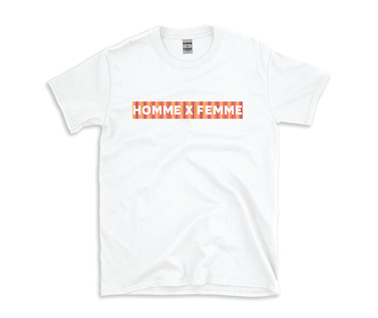 HOMME x FEMME WHITE T-SHIRT 2SS24