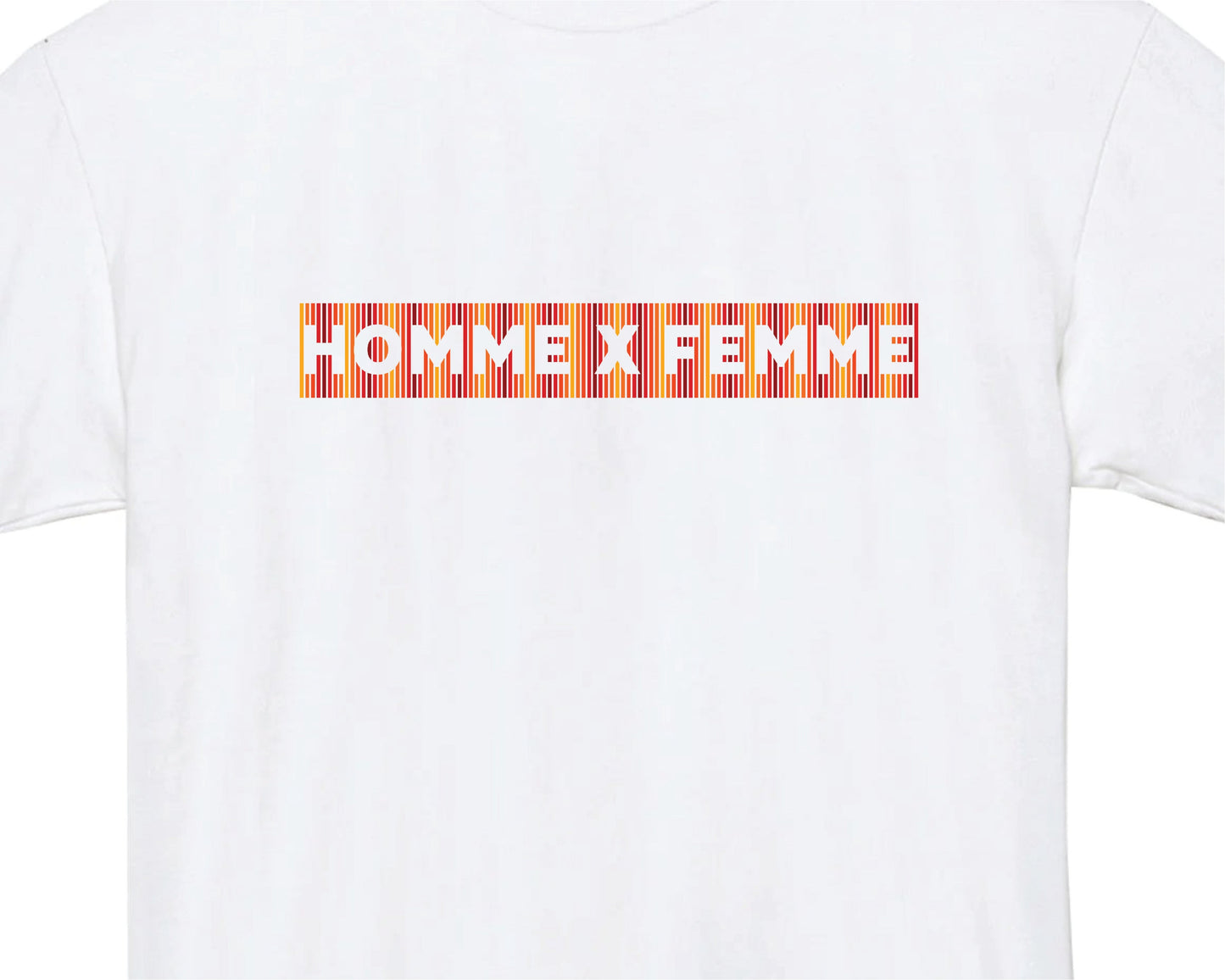 HOMME x FEMME WHITE T-SHIRT 2SS24