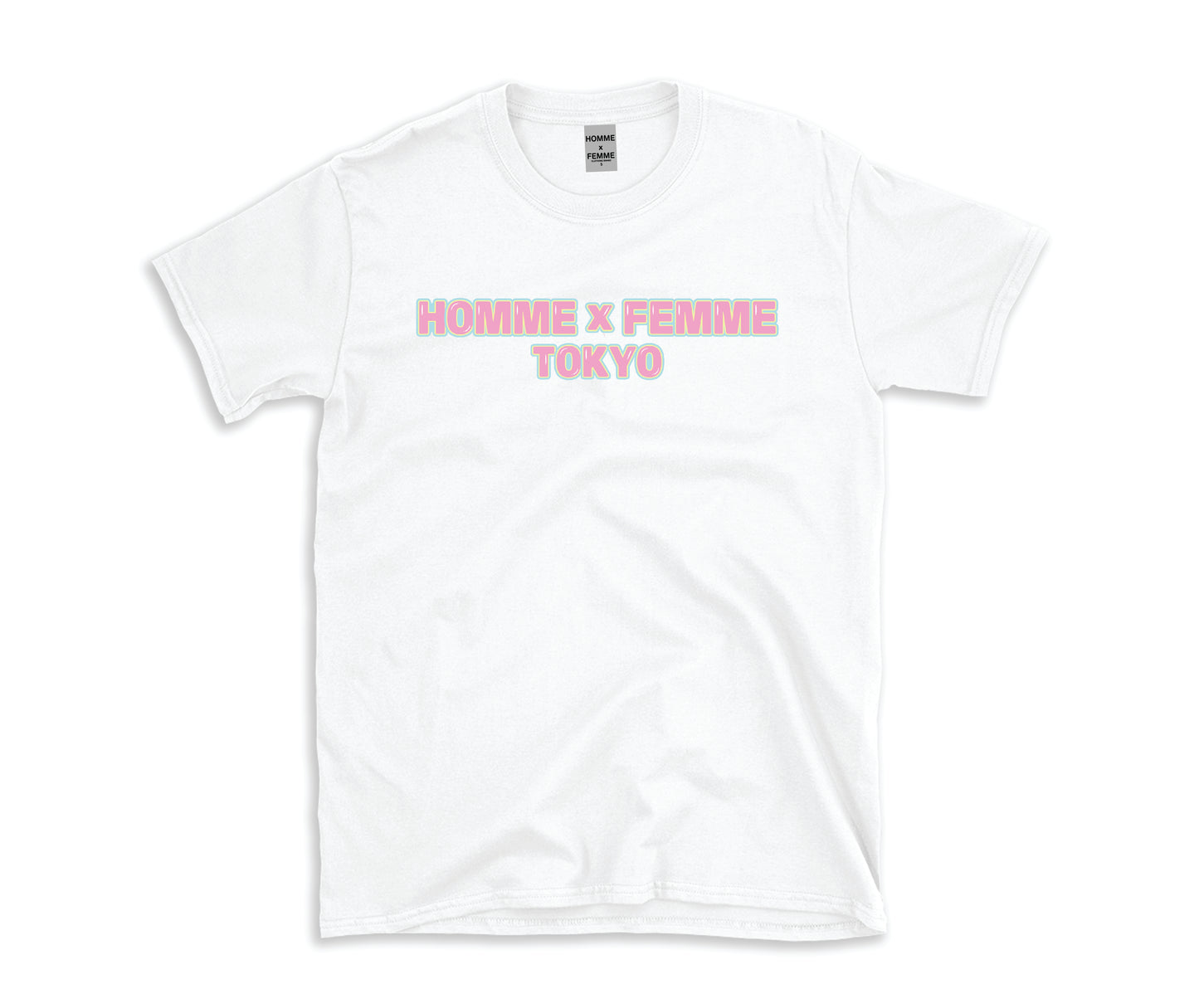 HOMME x FEMME TOKYO WHITE T-SHIRT