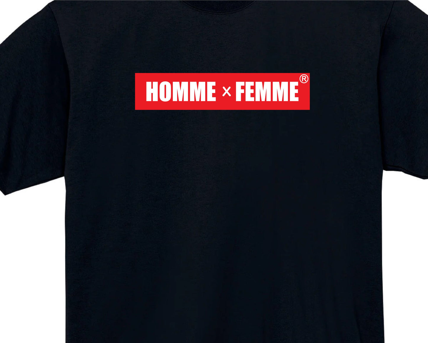 HOMME x FEMME® GRAPHIC T-SHIRT B/1